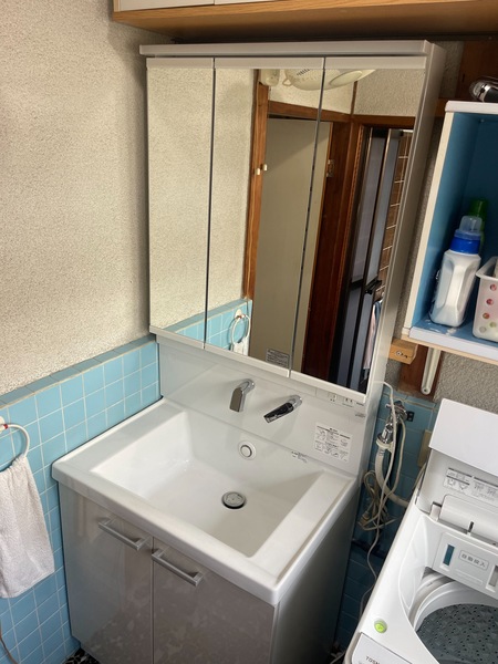 高浜市S様邸　洗面台取替 32|[公式]住設チェンジャー|住宅設備を爆速で取り替え・交換工事
