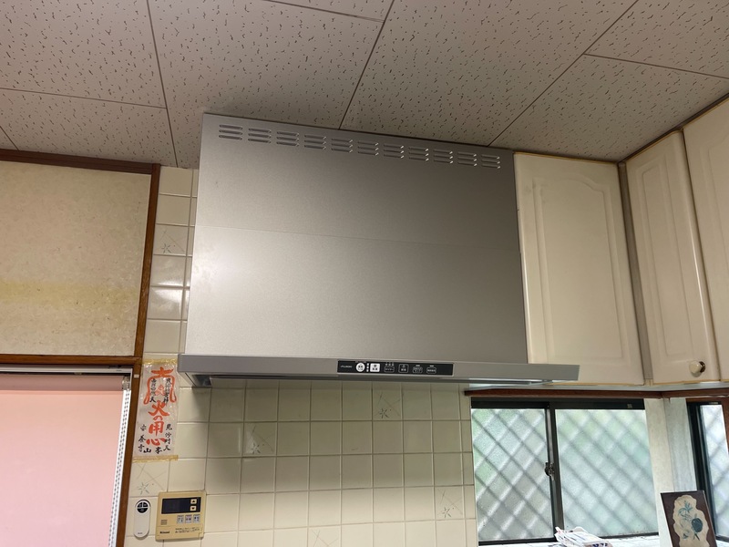 刈谷市K様邸　レンジフード取替 11|[公式]住設チェンジャー|住宅設備を爆速で取り替え・交換工事