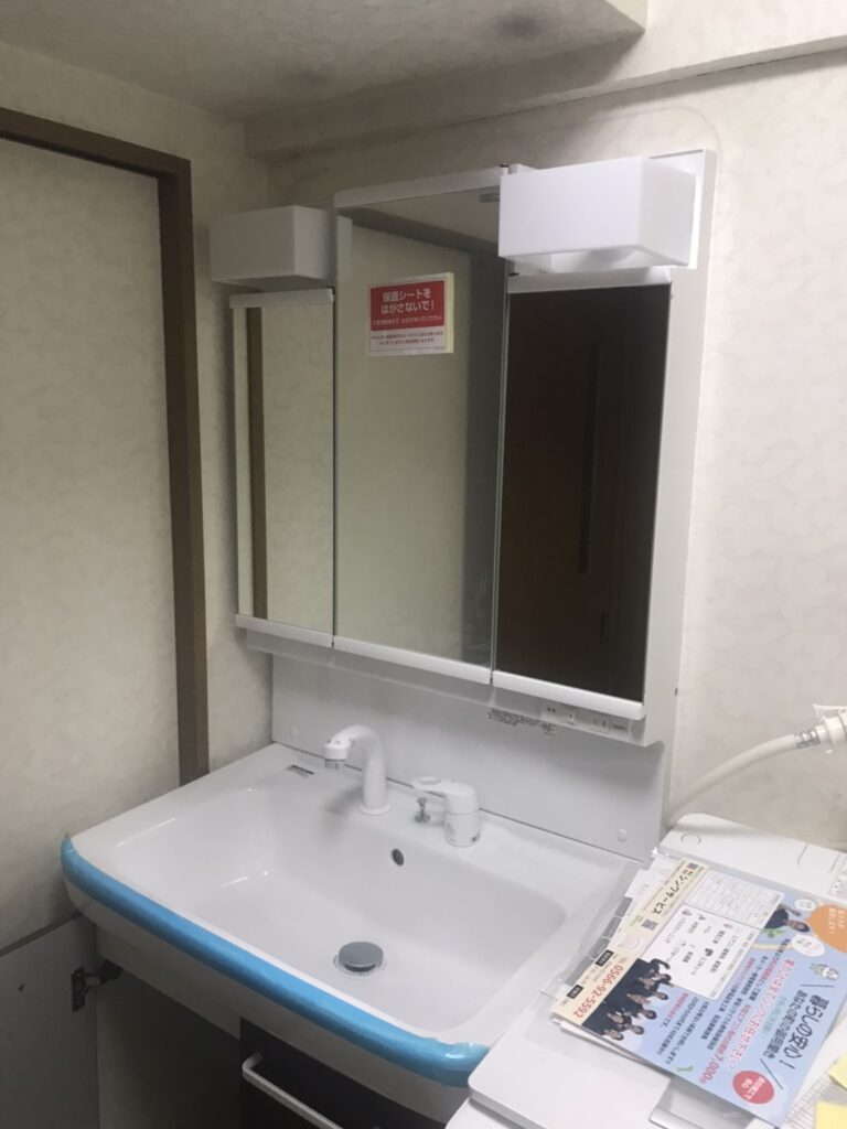 知立市R様邸　洗面台取替 7|[公式]住設チェンジャー|住宅設備を爆速で取り替え・交換工事